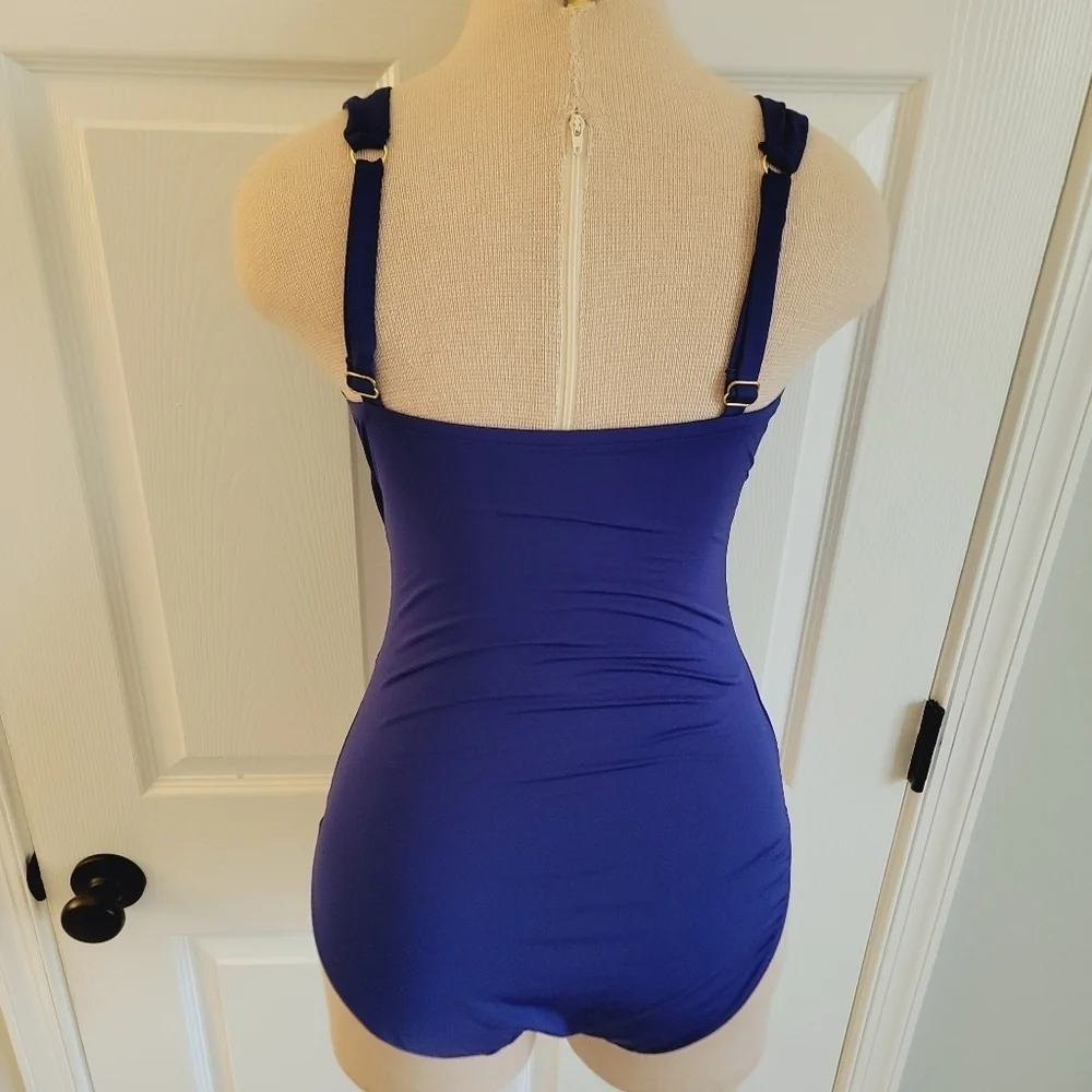 Badgley Mischka Victoria One Piece Swim Suit 8